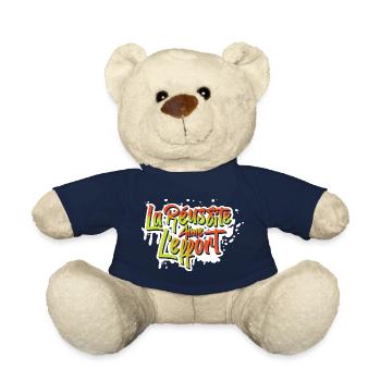 Success loves effort (Tag-b) - NeedyMindSet - Teddy Bear - french navy - Front