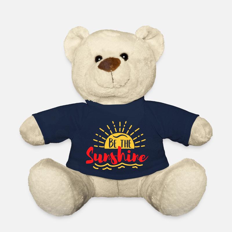 BE THE SUNSHINE - Teddy Bear - french navy