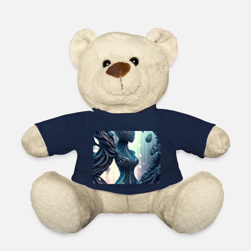 Femme arbre - Nounours - bleu marine