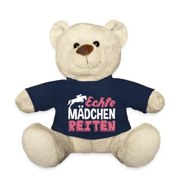 Echte Mädchen reiten - Teddy - French Navy - Vorne