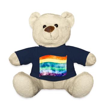 LGBT-Flagge - Teddy - French Navy - Vorne
