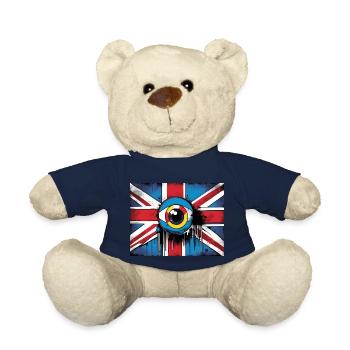 Big Brother - Somebody's Watching You - Teddy Bear - french navy - Front
