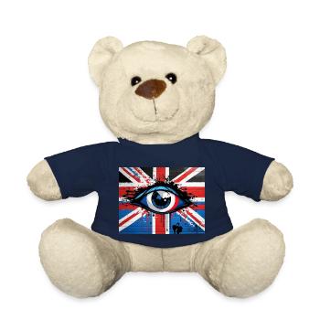 Big Brother - Somebody's Watching You - Teddy Bear - french navy - Front