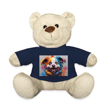 Un chien clown - Nounours - bleu marine - Devant