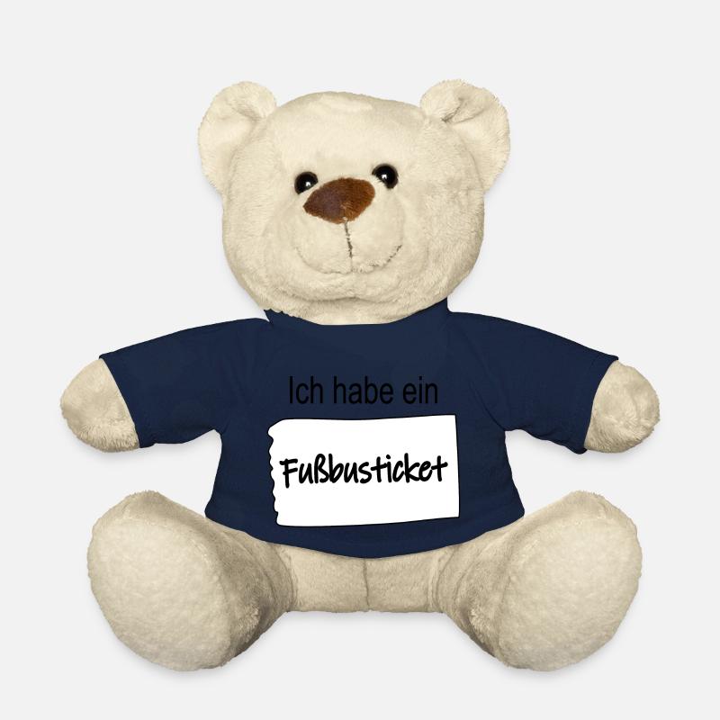 Ich habe ein Fußbusticket - Teddy - French Navy