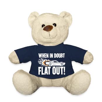 En cas de doute, à fond ! - Nounours - bleu marine - Devant