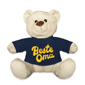Beste Oma - Teddy - French Navy - Vorne