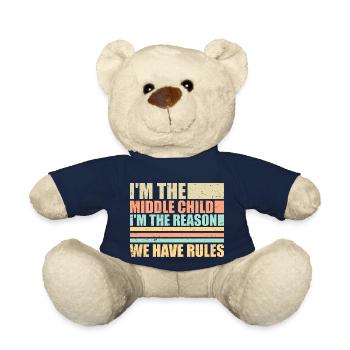I'm The Middle Child I'm The Reason We Have Rules - Teddy - French Navy - Vorne