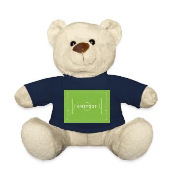 ANSTOSS Fußball Statement - Teddy - French Navy - Vorne