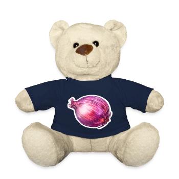 Onion red - Teddy Bear - french navy - Front