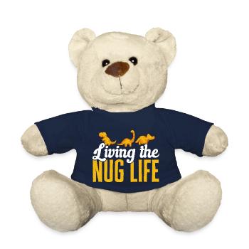 Dino Nuggets Dinosaurier Chicken Nuggets - Teddy - French Navy - Vorne