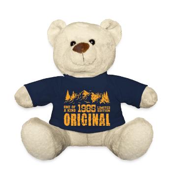 Birthday Gift 1985 - 1985 - Teddy Bear - french navy - Front