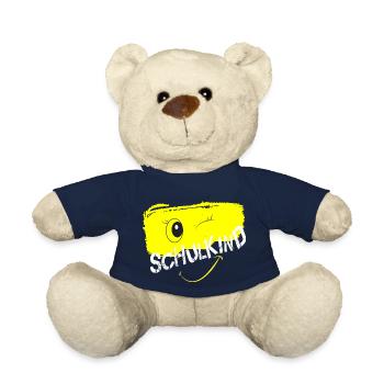 Schulkind 2025 Relaxed Fit Unisex Organic - Teddy - French Navy - Vorne