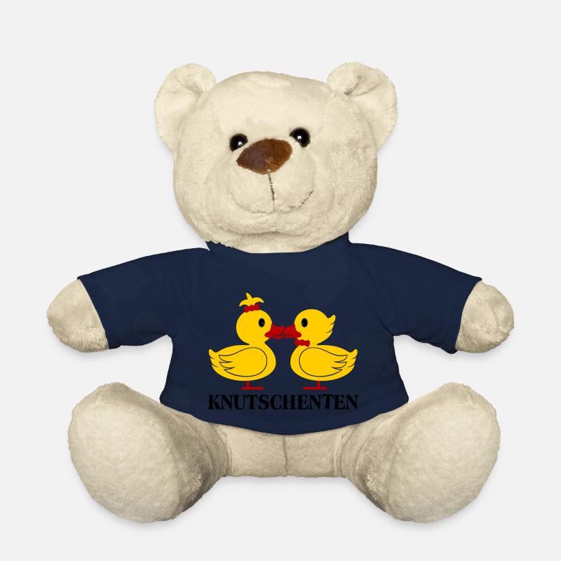Die KnutschEnten (Enten) Spruch - Teddy - French Navy