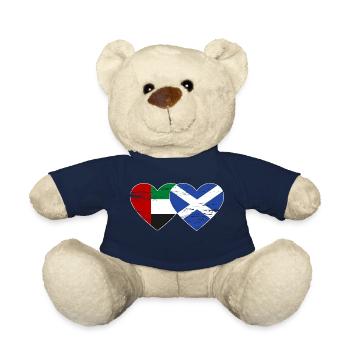 Vereinigte Arabische Emirate Schottland Flagge - Teddy - French Navy - Vorne