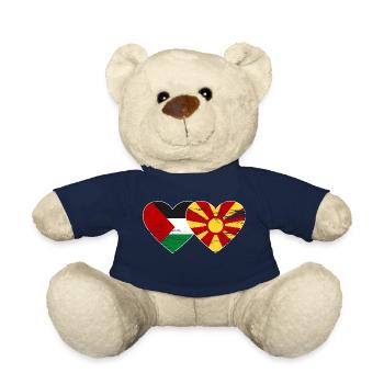 Palästina Mazedonien Flagge used - Teddy - French Navy - Vorne