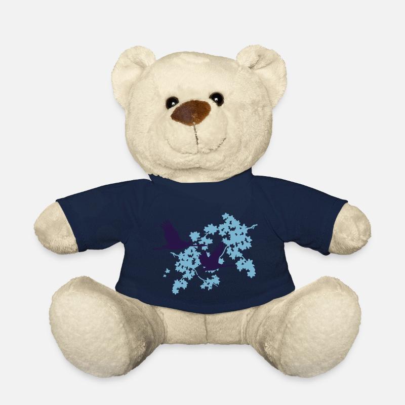 Flora und Fauna - 2 Kraniche - Teddy - French Navy