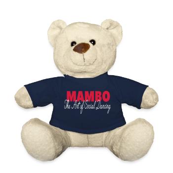 Mambo - L'Art de la Danse Sociale - Chemise de Danse - Nounours - bleu marine - Devant