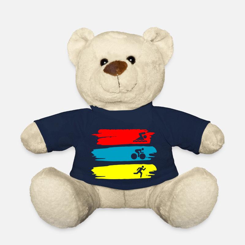Triathlon - Teddy Bear - french navy