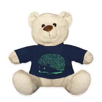Hérisson vert - Nounours - bleu marine - Devant
