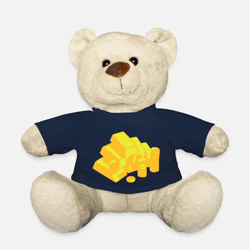 Gold - Teddy Bear - french navy