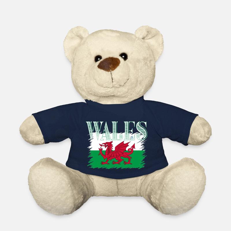 Pays de Galles - Nounours - bleu marine