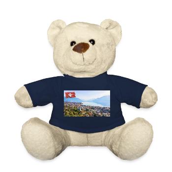 Vevey, Switzerland. - Teddy Bear - french navy - Front