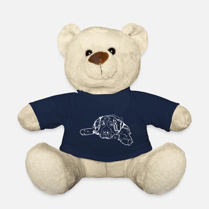 Bernese Mountain Dog - Teddy Bear - french navy