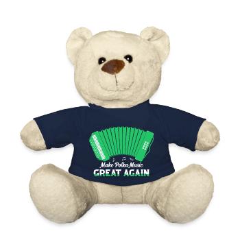 Make Polka Music Great Again Music Accordion - Teddy - French Navy - Vorne