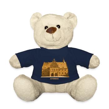 Jüterbog Town Hall Teltow Fläming Brandenburg - Teddy Bear - french navy - Front