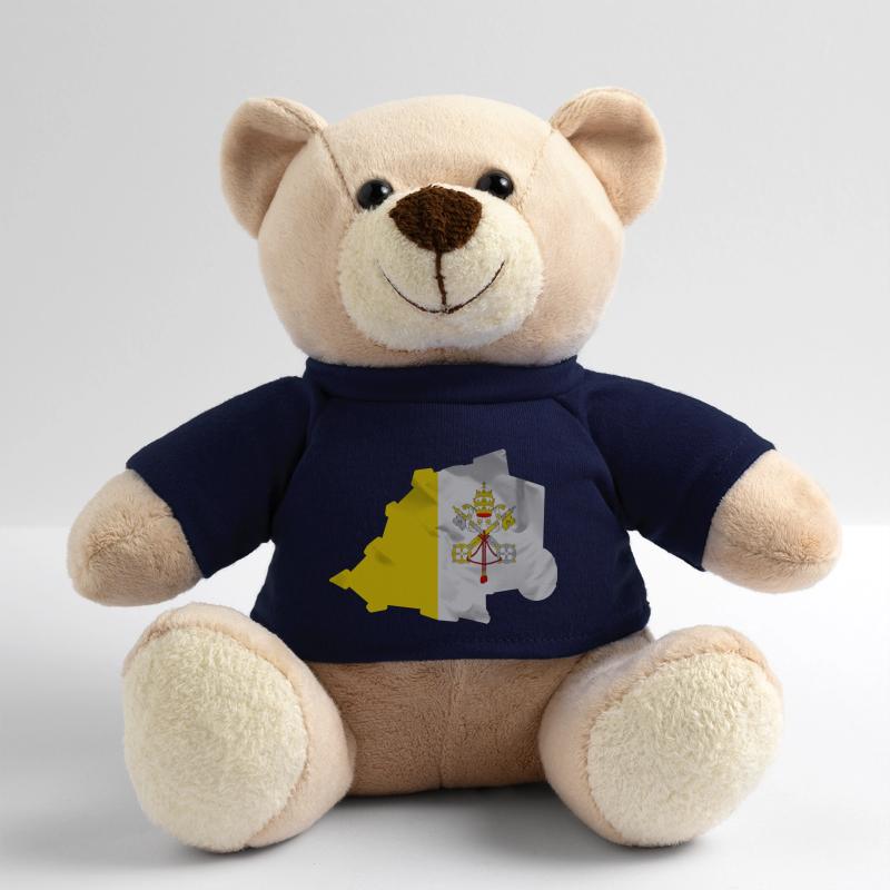 Drapeau de la Cité du Vatican en forme de pays Nounours