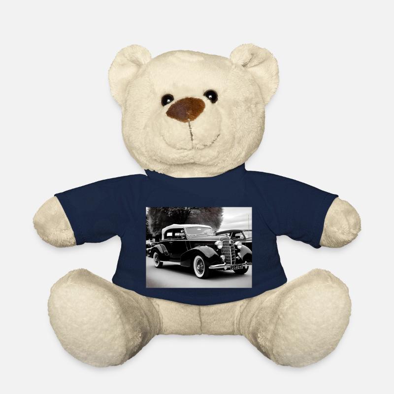 50s vintage vehicle, black and white, generativeai - Teddy - French Navy