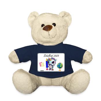 Unicorn - Unicorn - looks evil - Back to school 2023 - Teddy Bear - french navy - Front