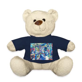 The air in your pupils - Teddy Bear - french navy - Front