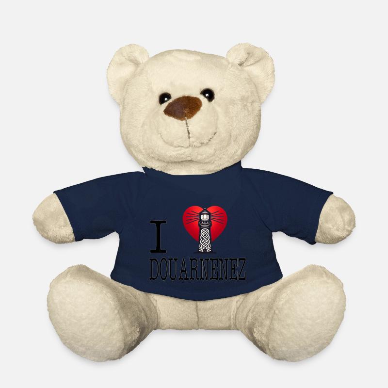 i love douarnenez by i love bretagne 29 - Nounours - bleu marine