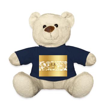 Jahr des Drachen, Goldener Drache Year of the - Teddy - French Navy - Vorne