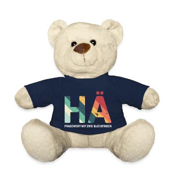 Hä Funny saying funny sayings quote funny - Teddy - French Navy - Vorne