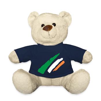 Irland Flagge - Vintage - Teddy - French Navy - Vorne