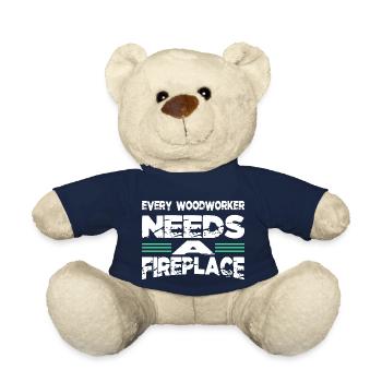 carpenter saw best sayings carpenter funny tshirts - Teddy - French Navy - Vorne