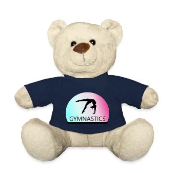 Gymnastics, Gymnastics, Gymnastics - Teddy Bear - french navy - Front