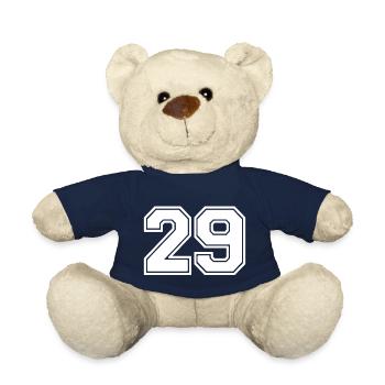 29 - Teddy Bear - french navy - Front