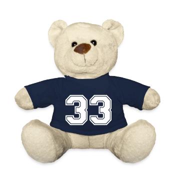 33 - Teddy Bear - french navy - Front