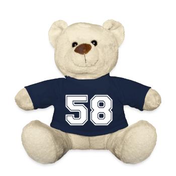 58 - Teddy Bear - french navy - Front