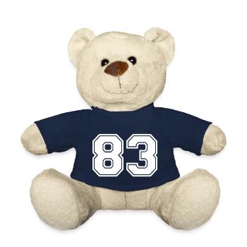 83 - Teddy Bear - french navy - Front