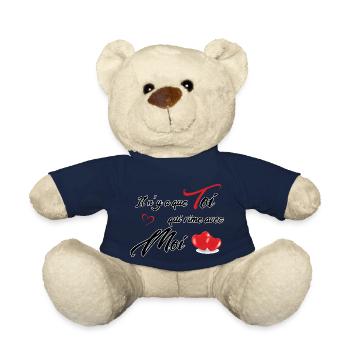 Gesunder Valentinstag - Teddy - French Navy - Vorne