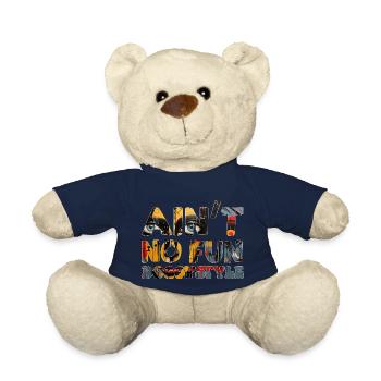 Ain´t no Fun - Teddy Bear - french navy - Front
