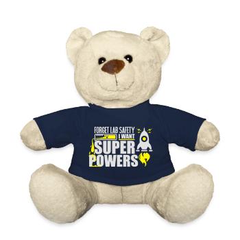 Forget lab safety i want superpowers - Teddy - French Navy - Vorne
