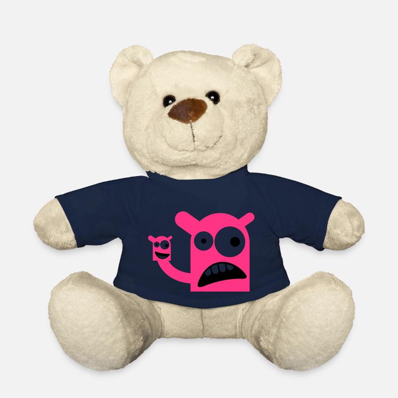 Ein Monster mit einer Monster-Puppe - Teddy - French Navy