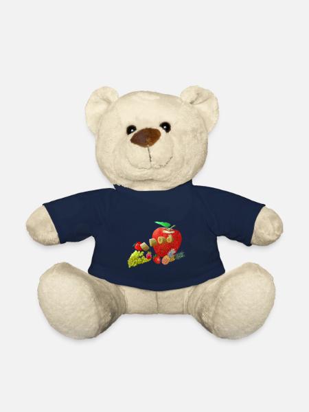 fruit - Teddy Bear - french navy