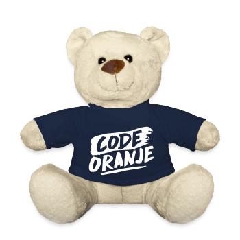 Code orange - Teddy Bear - french navy - Front